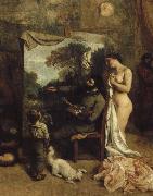 Gustave Courbet, ateljen